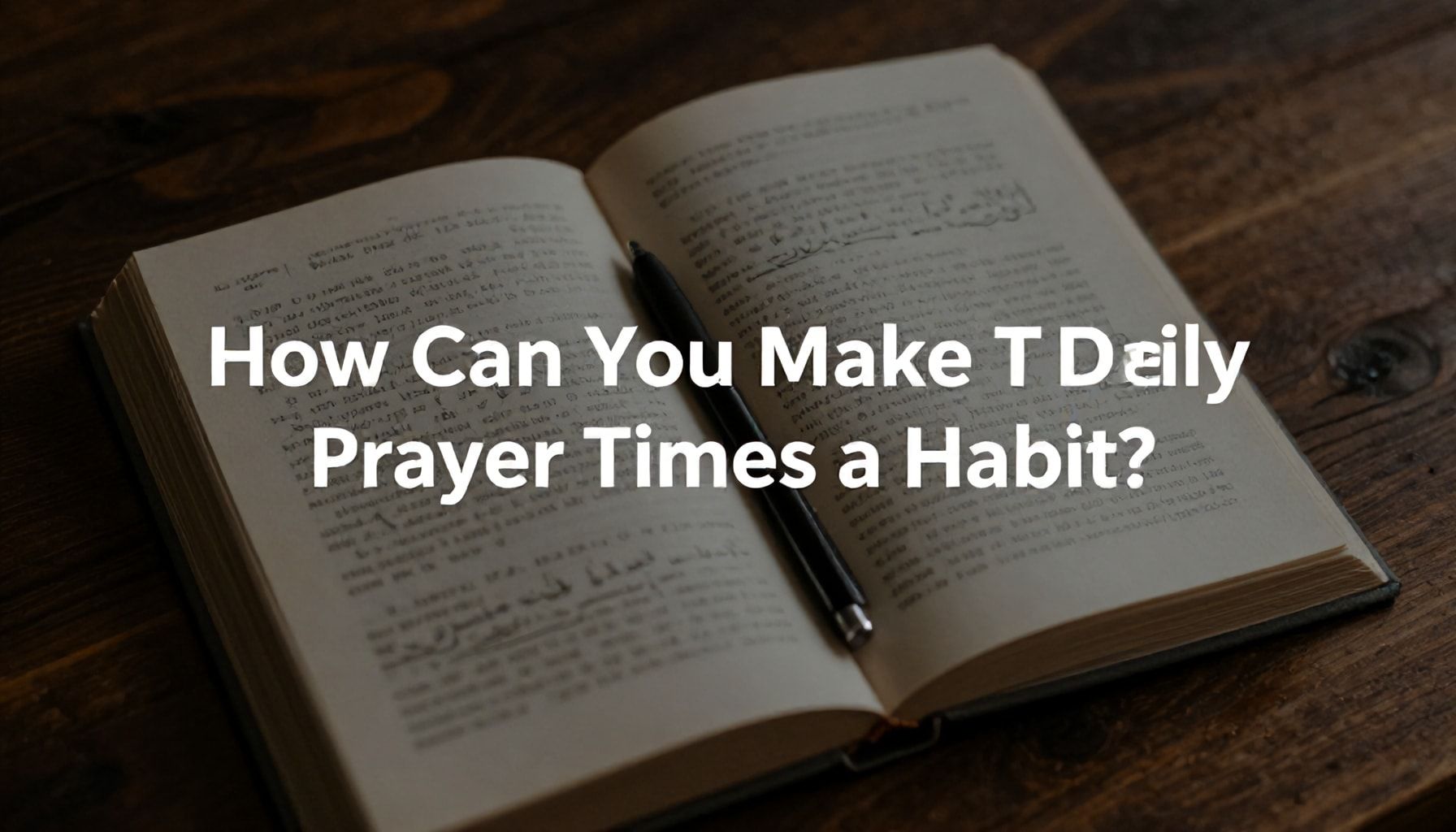 Günlük Dua Zamanlarını Takip Etmeyi Nasıl Bir Alışkanlık Haline Getirin?*