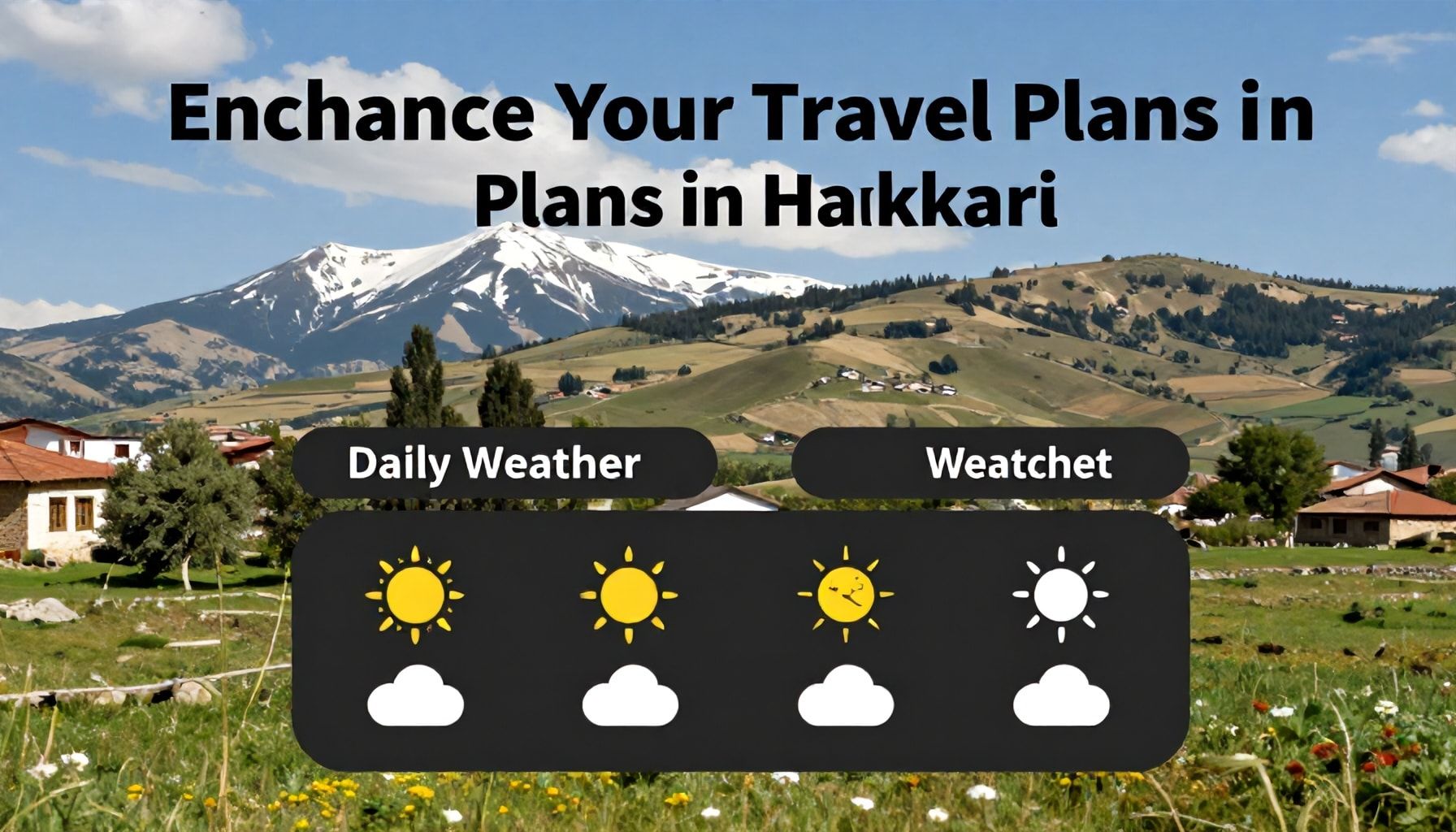 Günlük Hava Öngörüsüyle Hakkari'de Gezme Planlarınızı Güçlendirin*