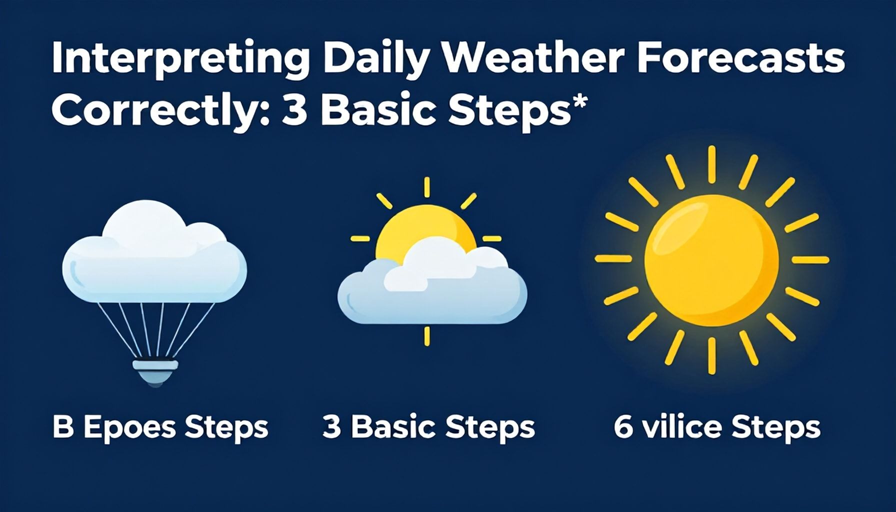 Günlük Hava Tahminlerini Doğru Yorumlamak: 3 Temel Adım*