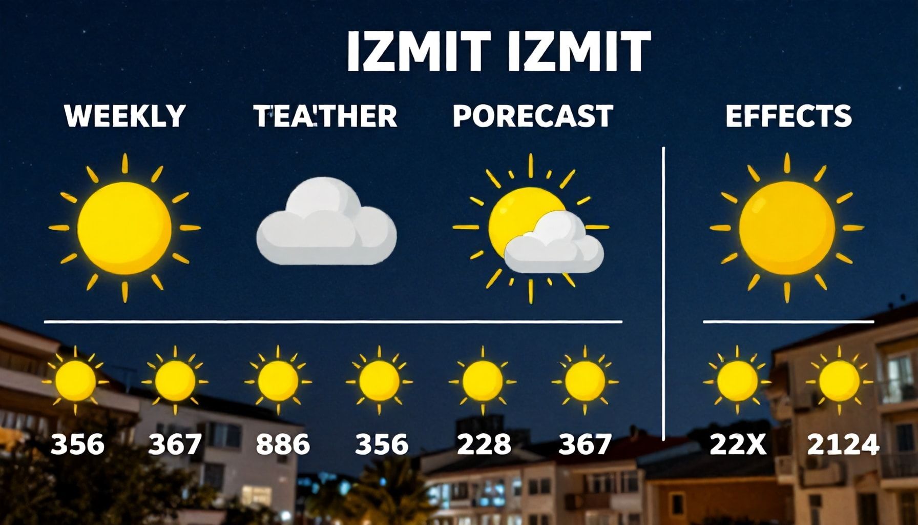 Hafta İçi İzmit Hava Durumu: Gece ve Gündüz Sıcaklıkları ve Etkileri*