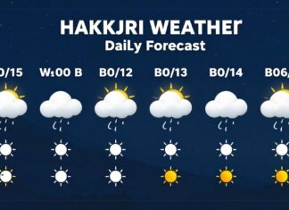 Hakkari Hava Durumu: Güncel Günlük Öngörü ile Planlarınızı Kolaylaştırın