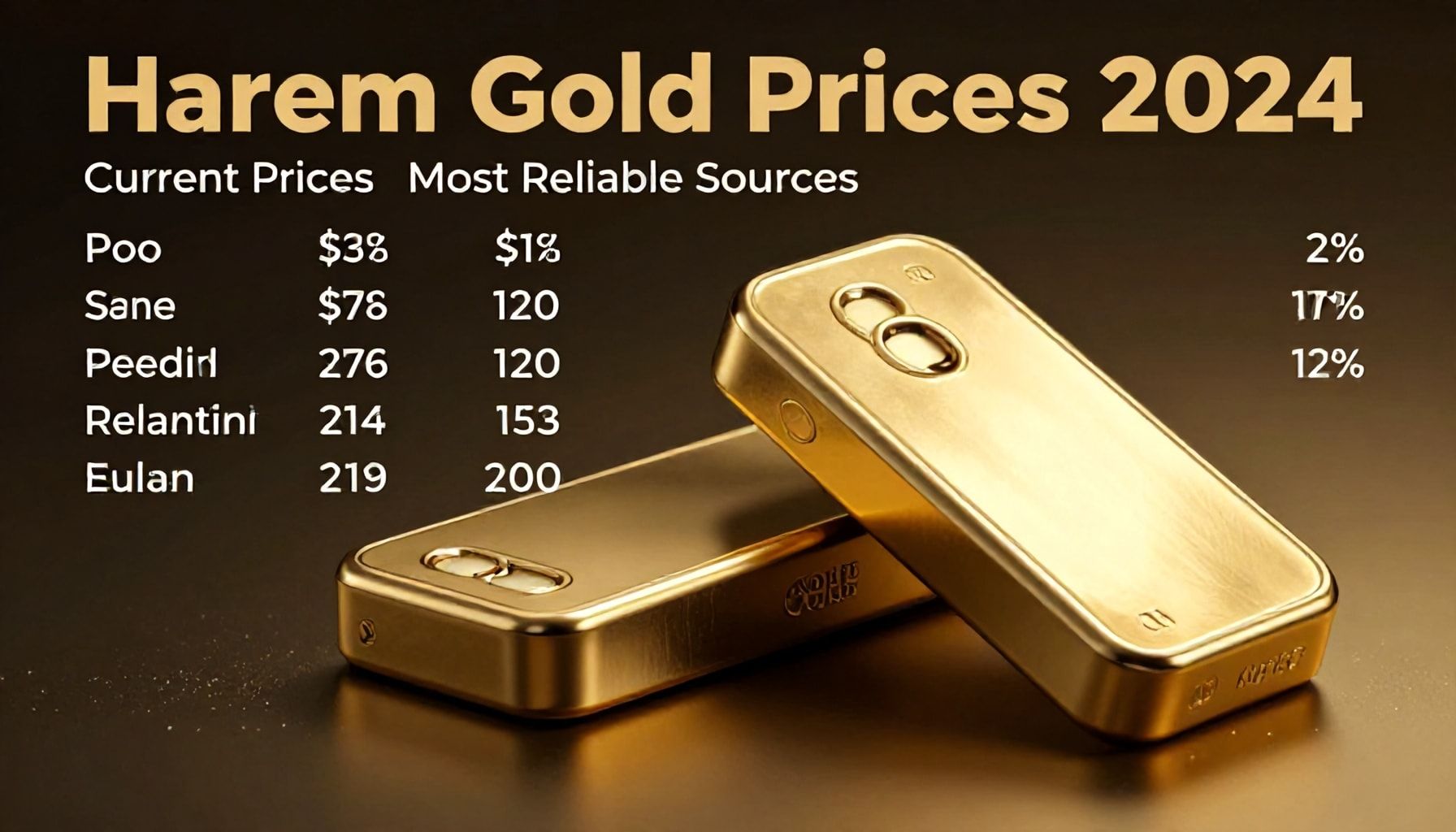 Harem Altın Fiyatları 2024: Güncel Fiyatları ve En Güvenilir Kaynaklar*