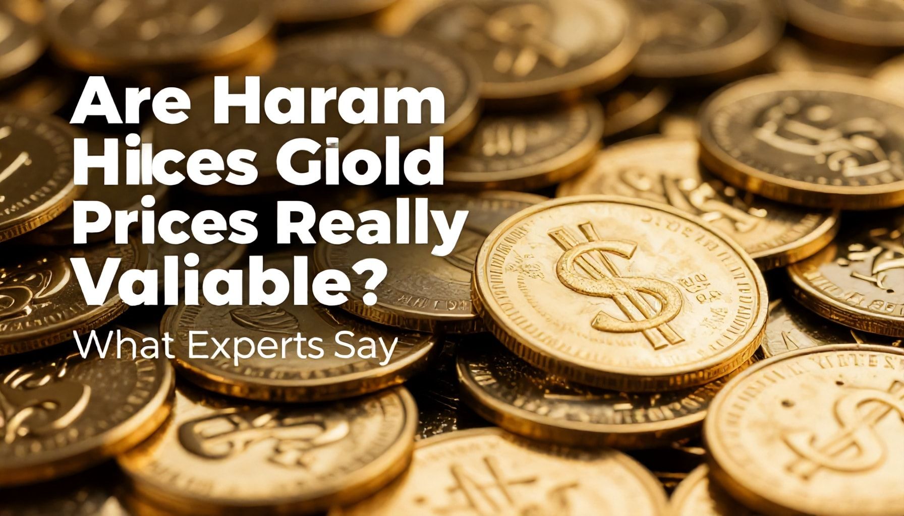 Harem Altın Fiyatları: Gerçekten Değerli mi? Uzmanlar Ne Diyor?*
