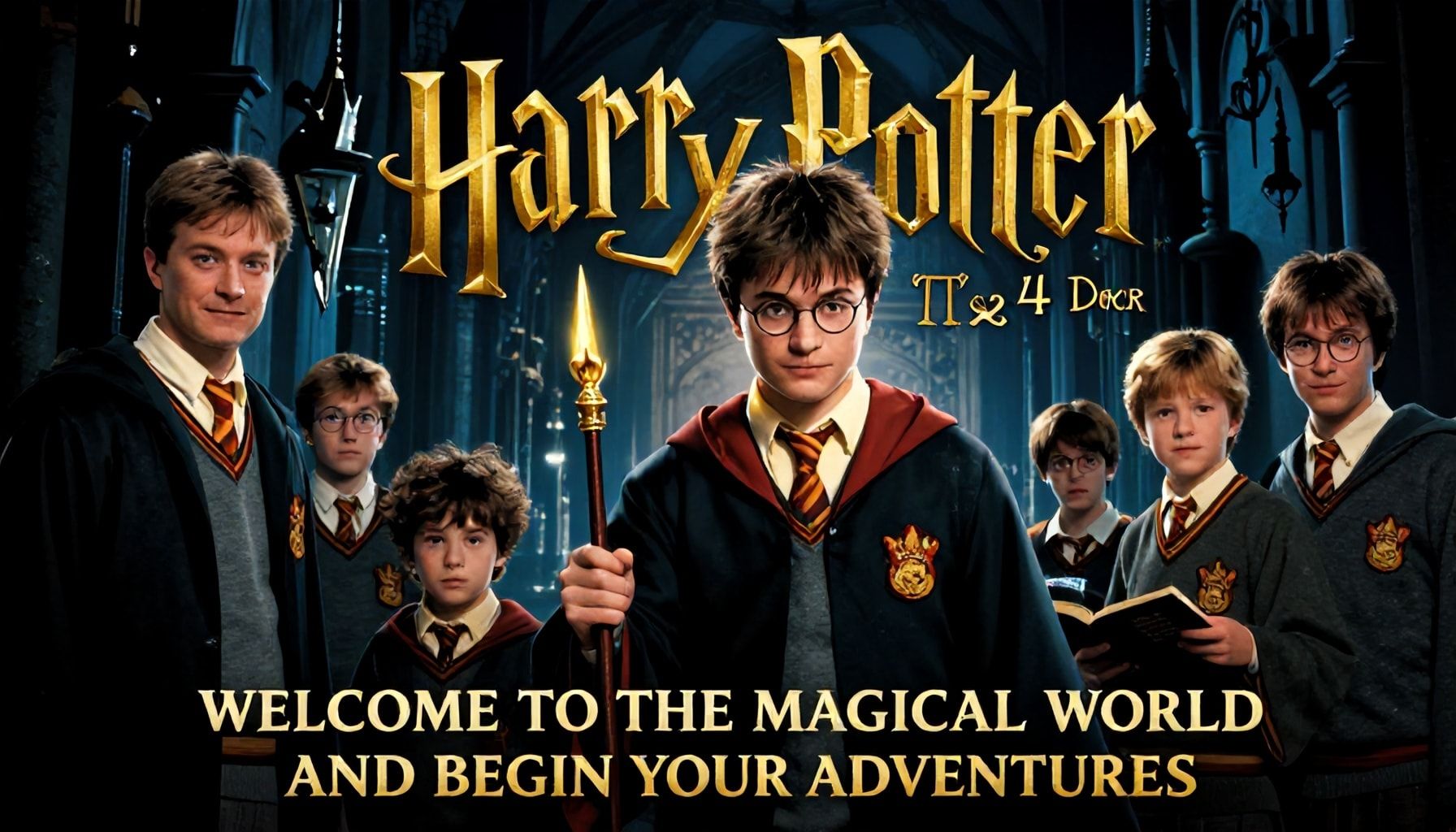 Harry Potter 1: Sihirli Dünyaya Hoş Geldiniz ve Maceralarınızı Başlatın*