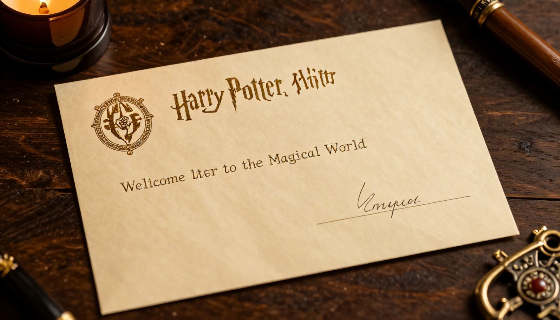 Harry Potter'in Sihirli Dünyaya Hoş Geldiniz Mektubunun Gerçek Hikayesi*