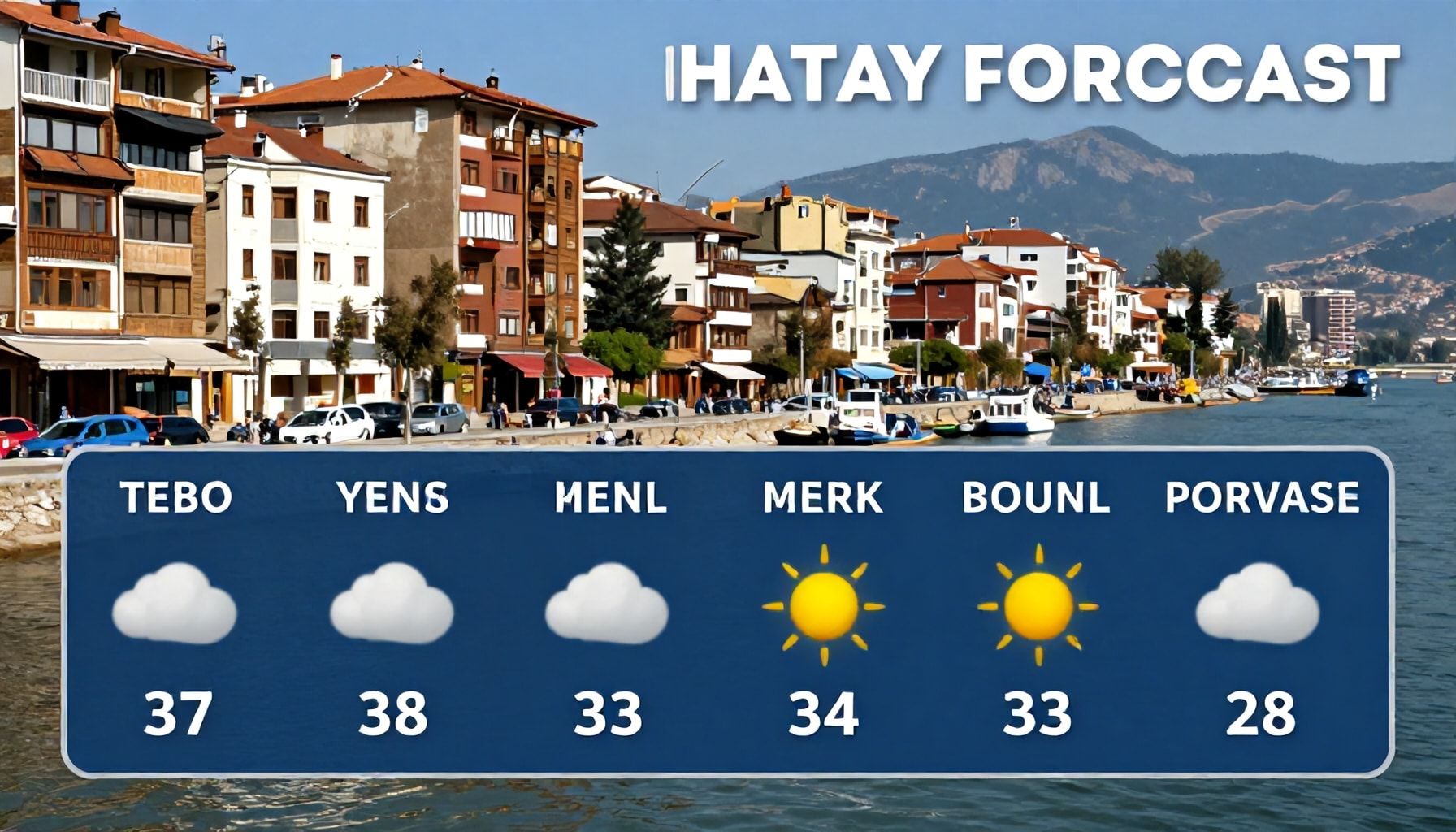 Hatay Hava Durumu: Güncel Hava Durumu ve Hafta İçi Tahminleri*