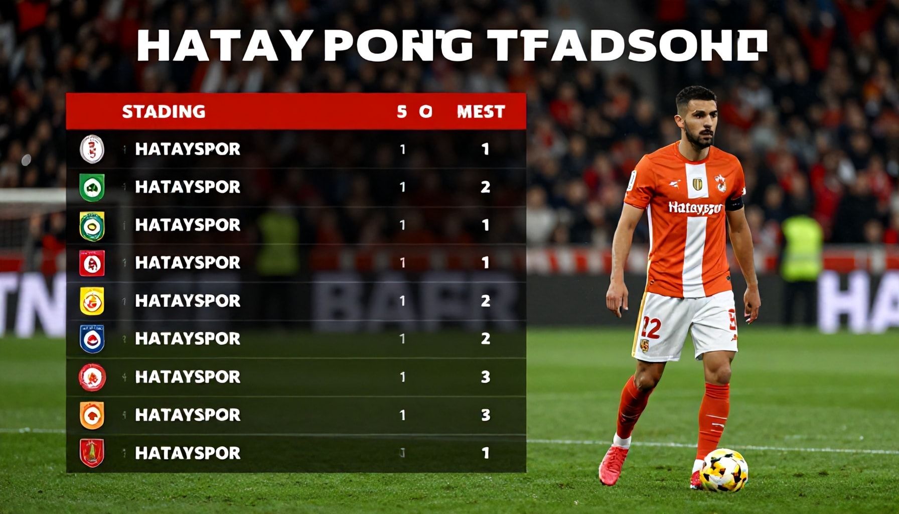 Hatayspor'un Puan Durumu Gerçekleri: Mitler ve Gerçekler*