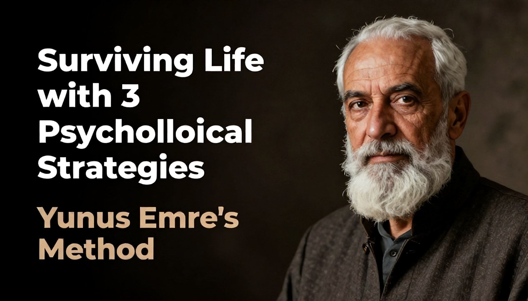 Hayatta Kalma İçin 3 Psikolojik Strateji: Yunus Emre'nin Yöntemi*