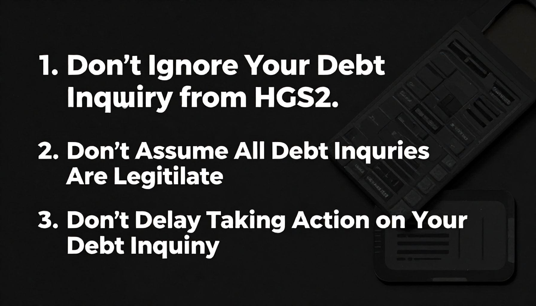 HGS Borç Sorgulamasından Kaçınılacak 3 Hata*