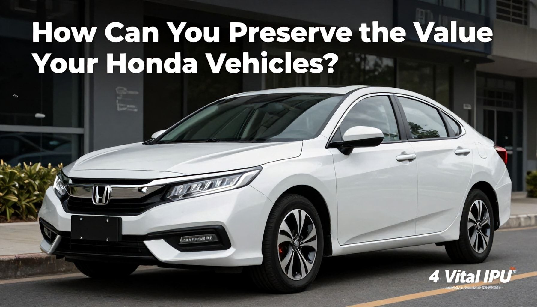 Honda Araçlarınızın Değeri Nasıl Koruyabilirsiniz? 4 Hayati IPU*
