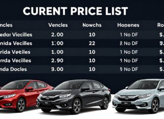 Honda Araçları için Güncel Fiyat Listesi ve En İyi Fırsatlar