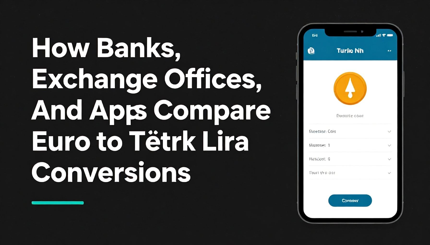 How Banks, Exchange Offices, and Apps Compare for Euro to TL Conversions*