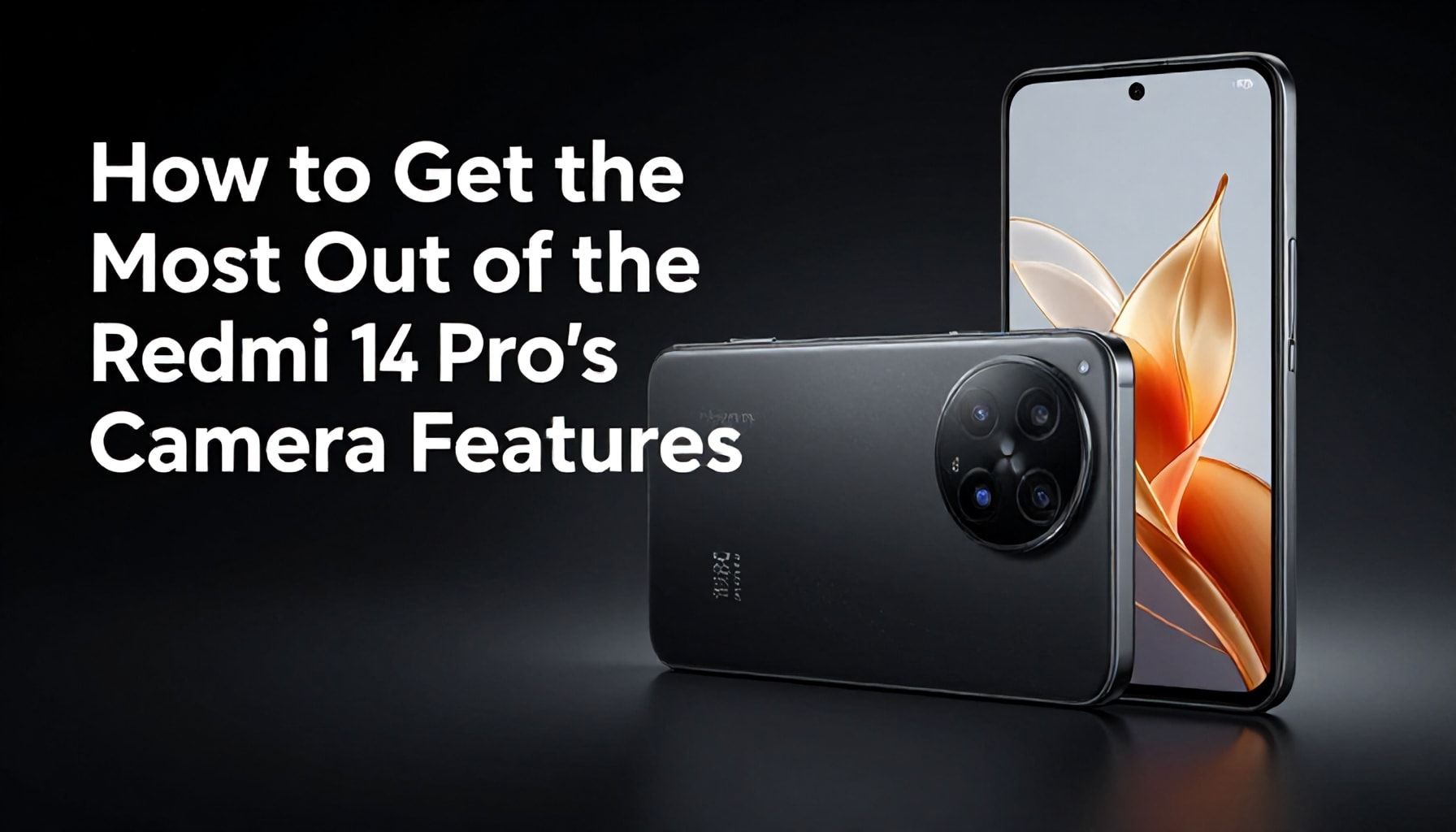 How to Get the Most Out of the Redmi 14 Pro’s Camera Features*