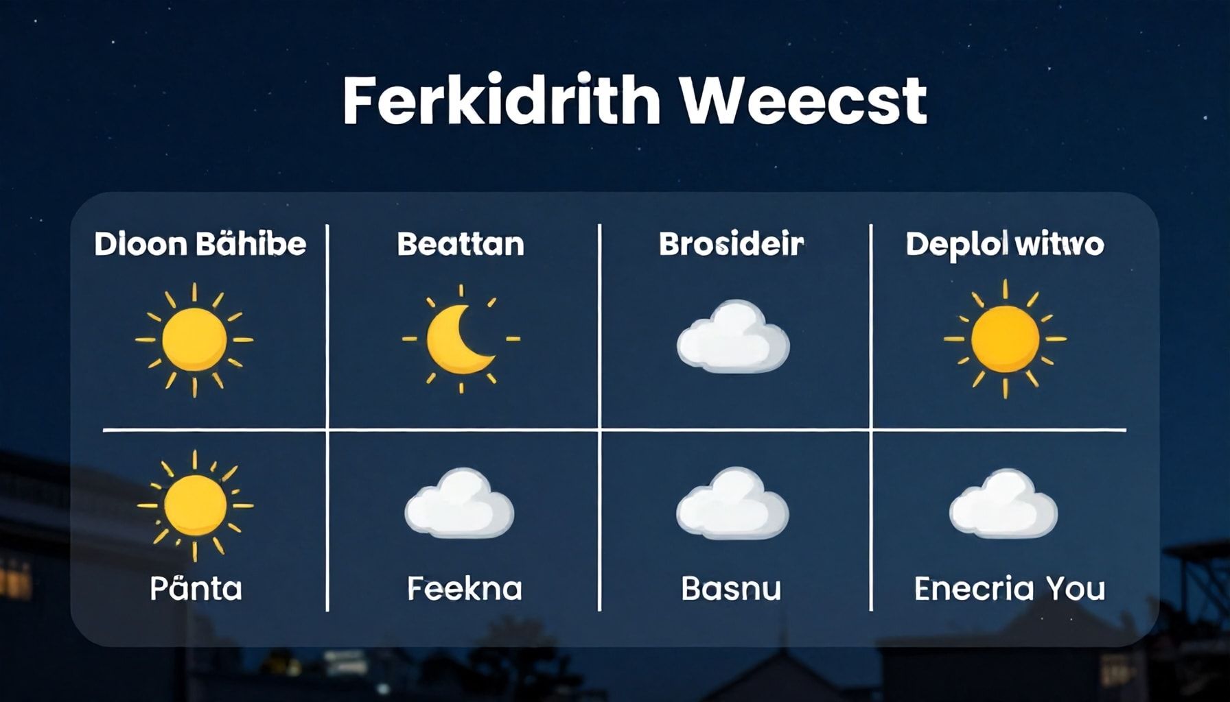 How to Plan Your Week with Eskişehir’s Weather Forecast*