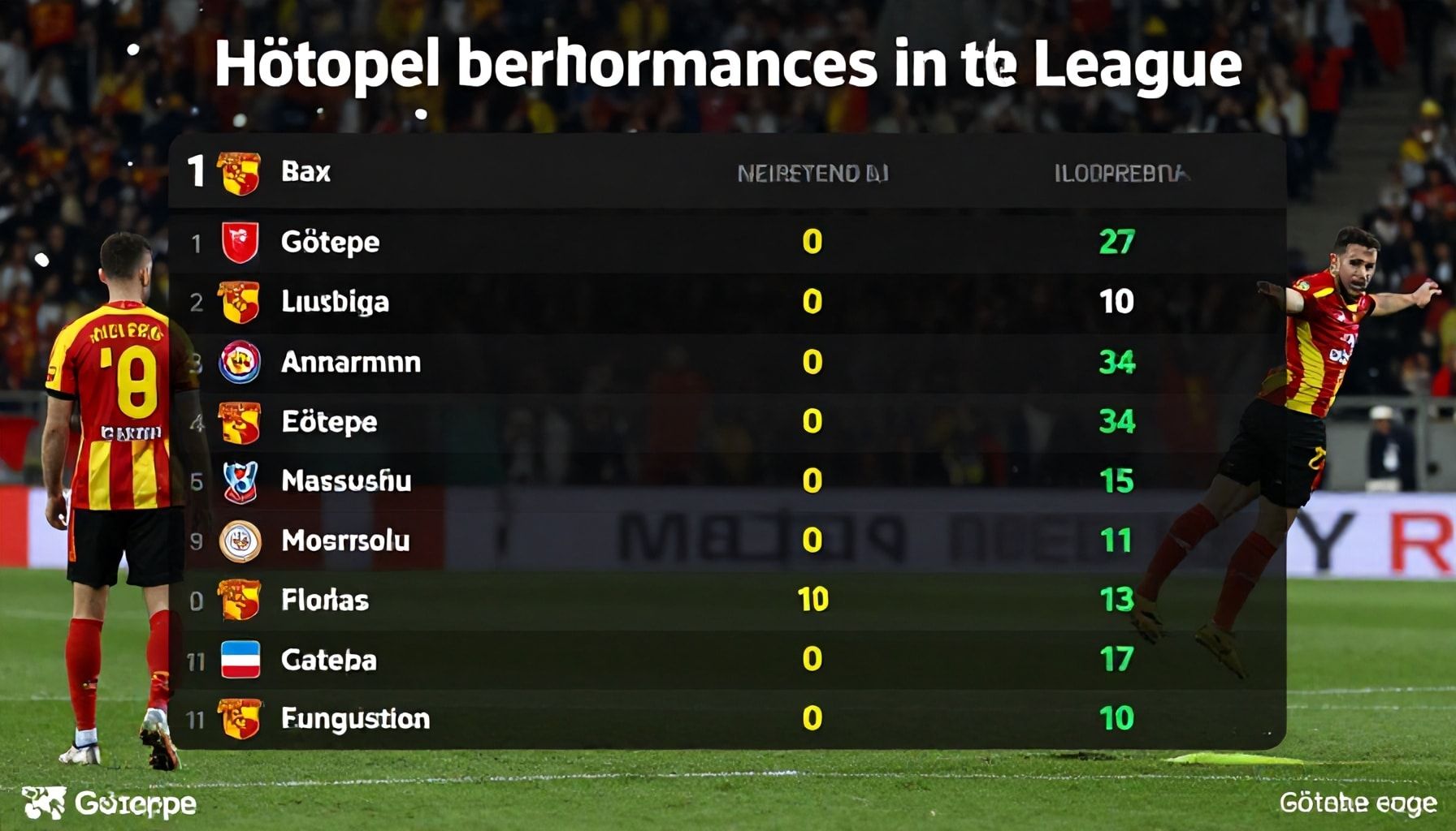 Göztepe Puan Durumları: Maç Sonuçları ve Lig Sıralaması 2 How to Track Göztepe’s Performance in the League*