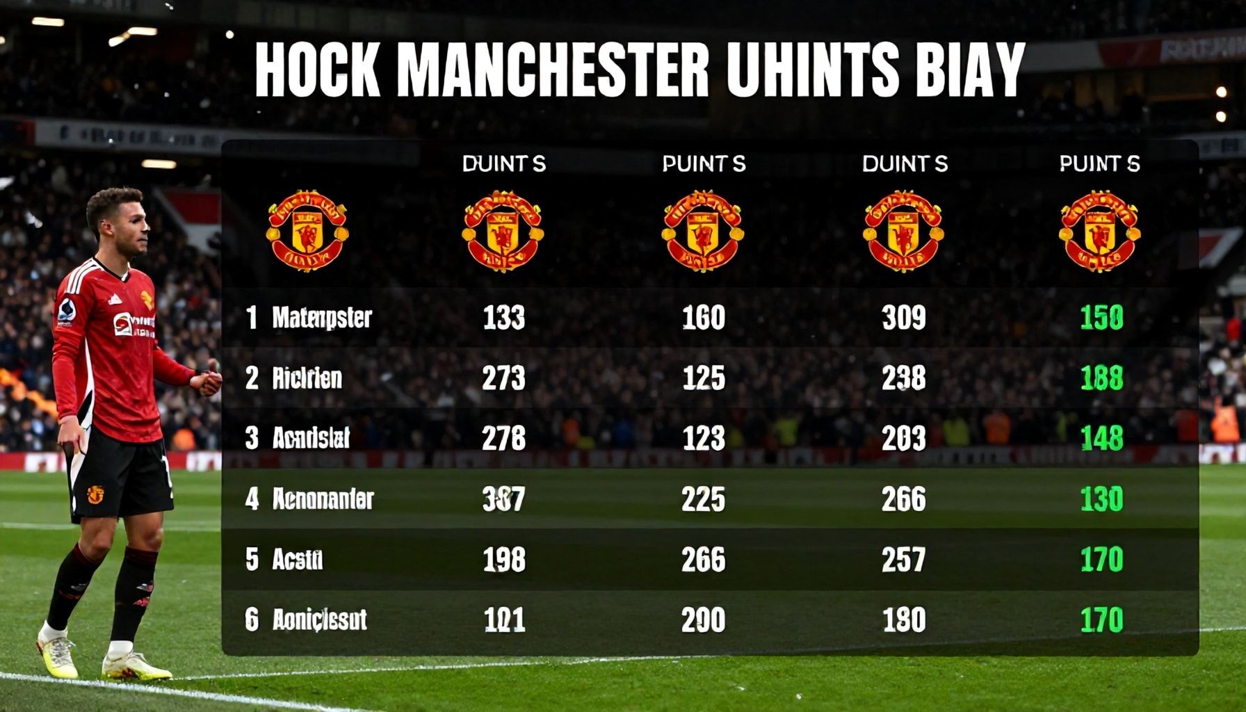 How to Track Manchester United’s Points Race: A Step-by-Step Guide*