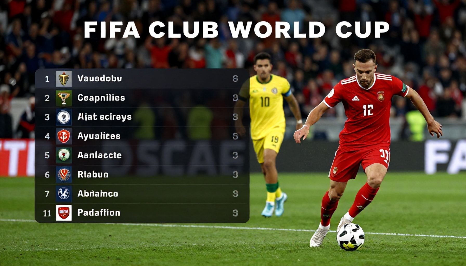 How to Track Your Favorite Team’s Performance in the FIFA Club World Cup*