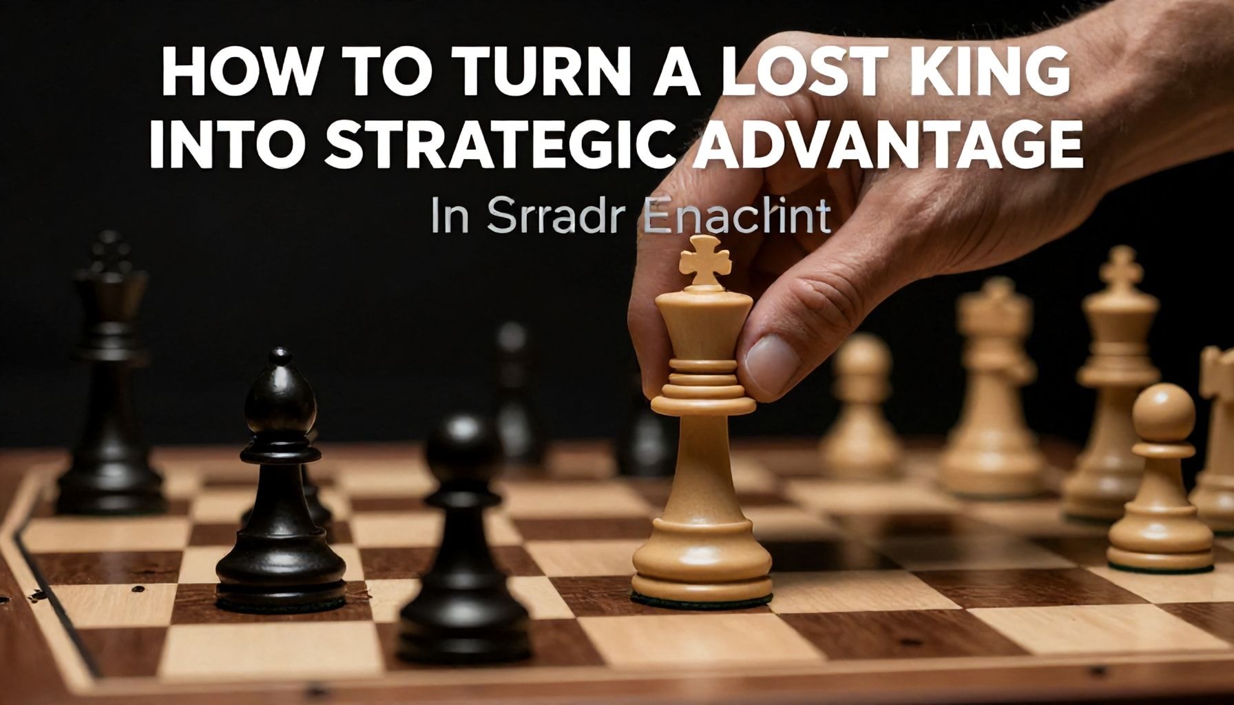 How to Turn a Lost King into a Strategic Advantage in Chess*