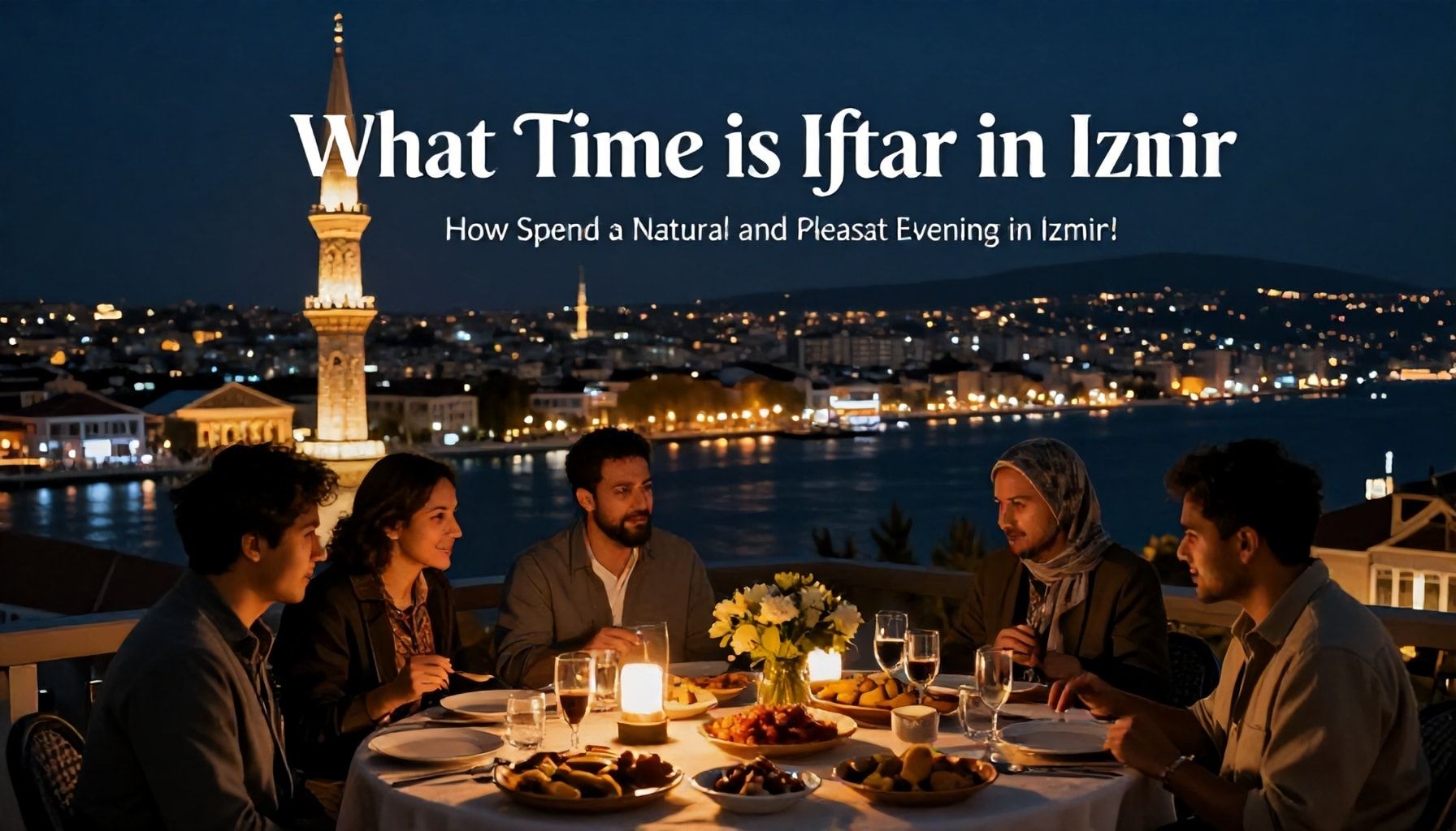 İzmir'de iftar vakti: Günün en keyifli anını kaçırmayın 6 İftar Vakti: İzmir'de Doğal ve Keyifli Bir Akşam Nasıl Geçirirsiniz?*