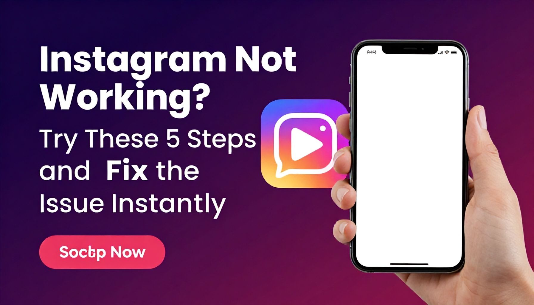 Instagram Çalışmıyor? Bu 5 Adımı Deneyin ve Sorunu Anında Çözün*