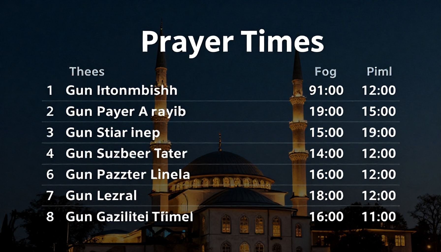 İnternetten Gaziantep Namaz Saatlerini Nasıl Kontrol Edersiniz?*