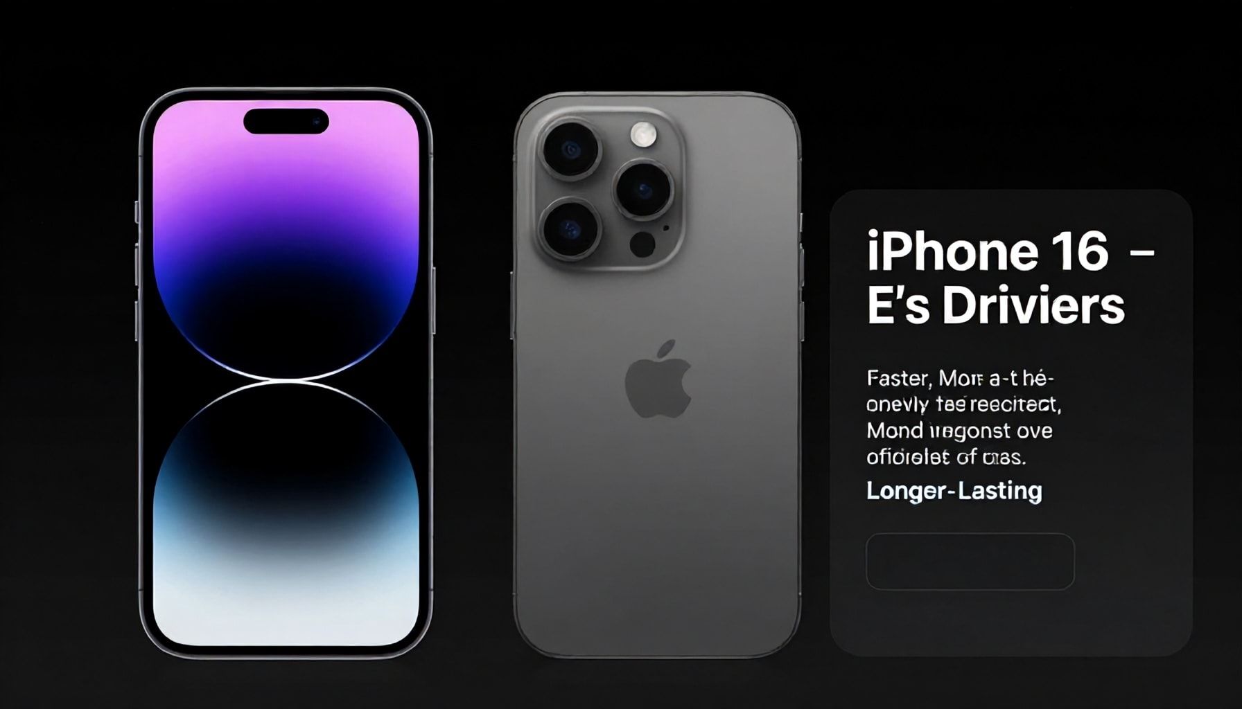 iPhone 16 E'nin Sürücüleri: Daha Hızlı, Daha Verimli, Daha Uzun Ömürlü"*