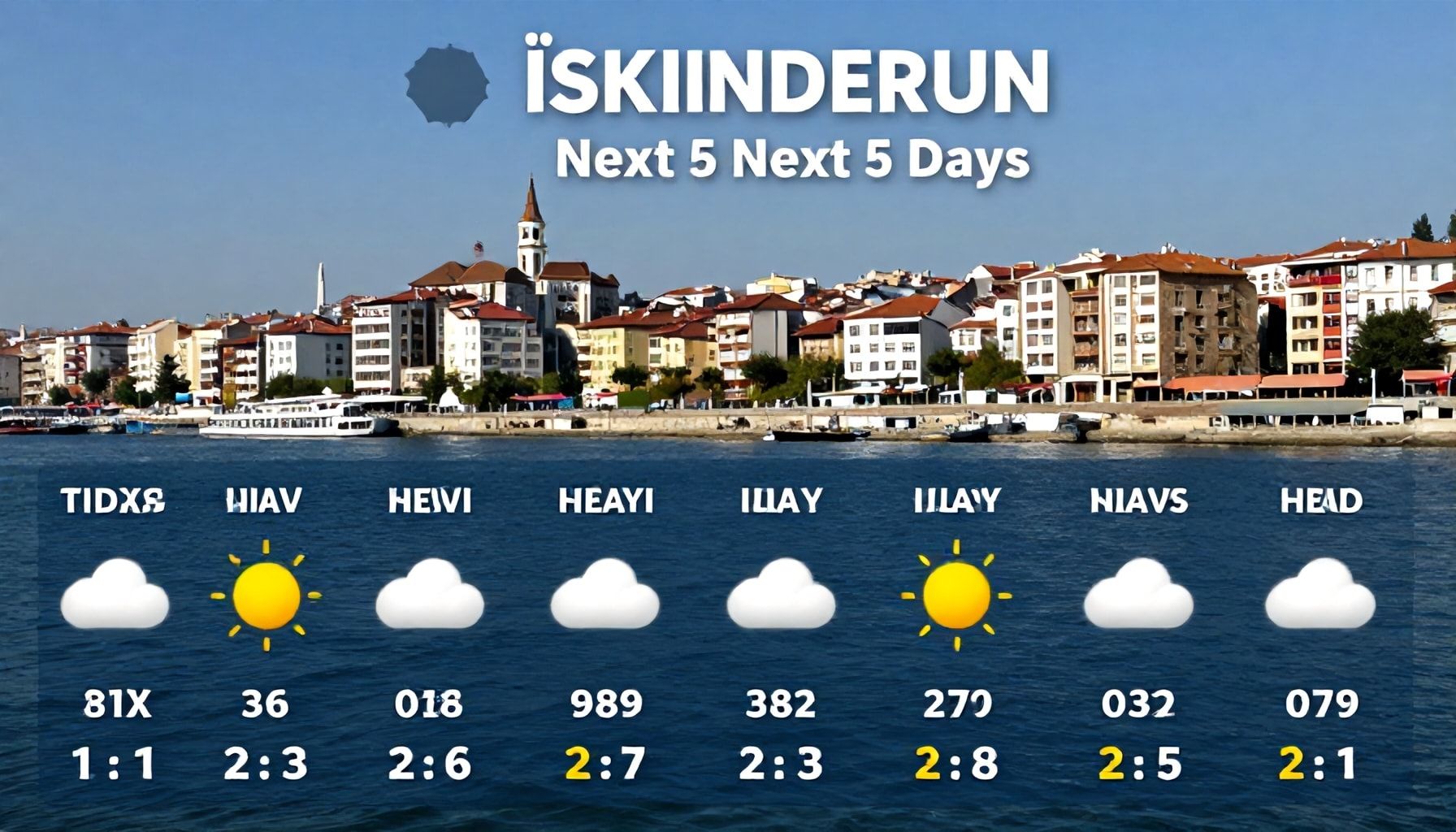 İskenderun Hava Durumu: Bugün ve Gelecek 5 Günün En Güncel Öngörüleri*