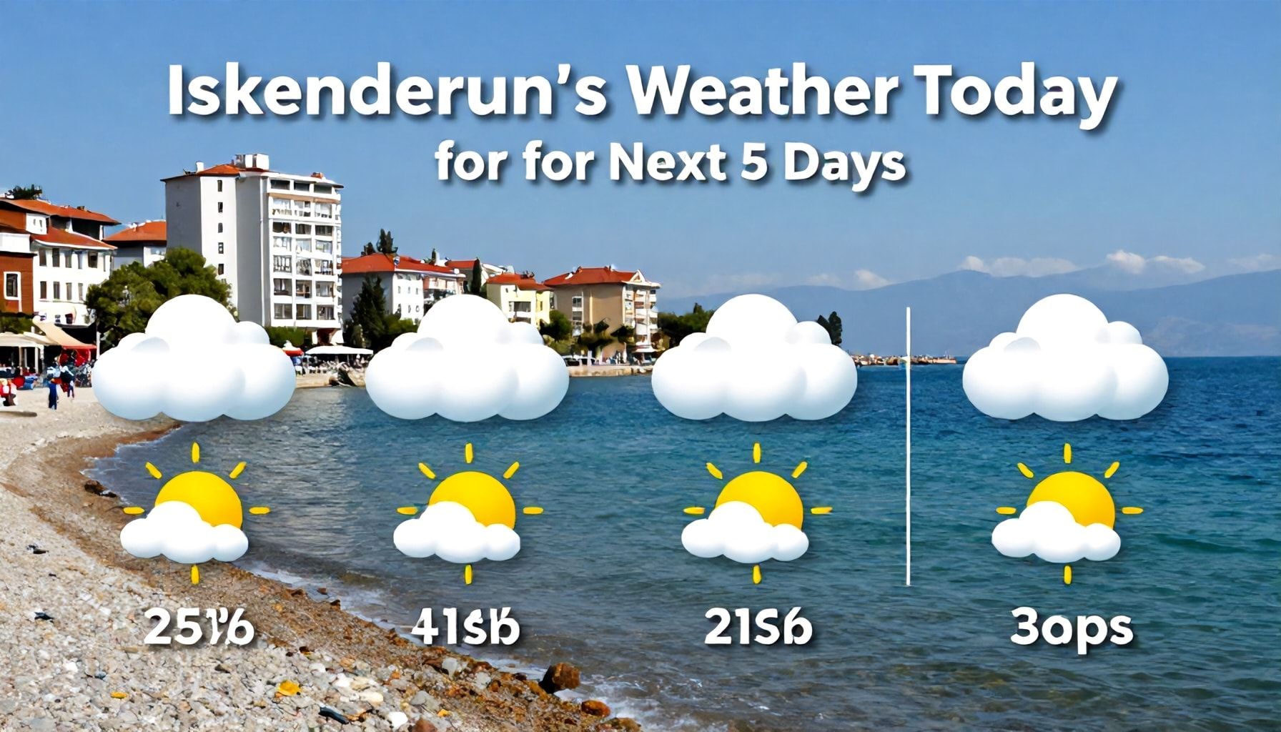 İskenderun'da Bugün ve Gelecek 5 Günün Hava Durumu: 5 Adımda Anlamak*
