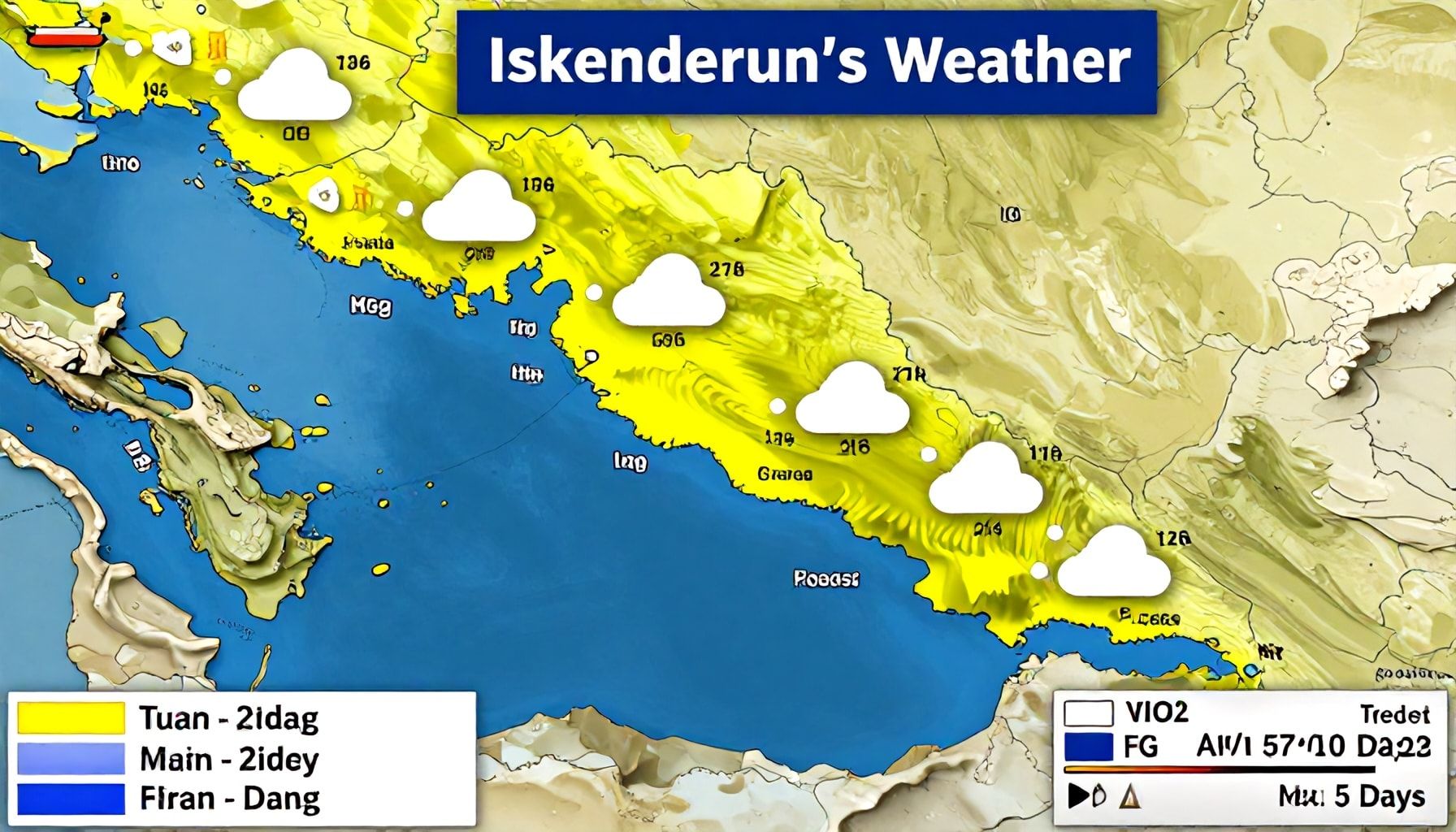 İskenderun'un Hava Durumu: Gelecekteki 5 Günün En Güvenilir Tahminleri*