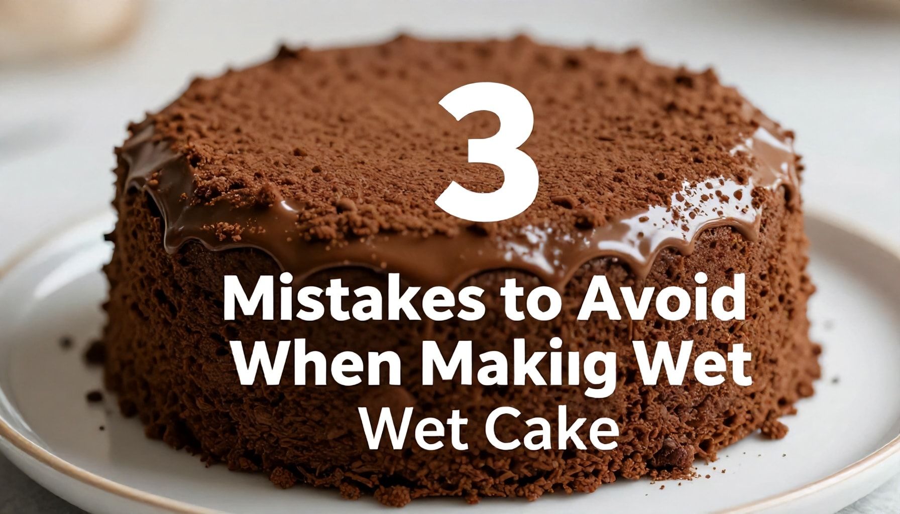 İslak Kek Yaparken Yapılmaması Gereken 3 Hata*