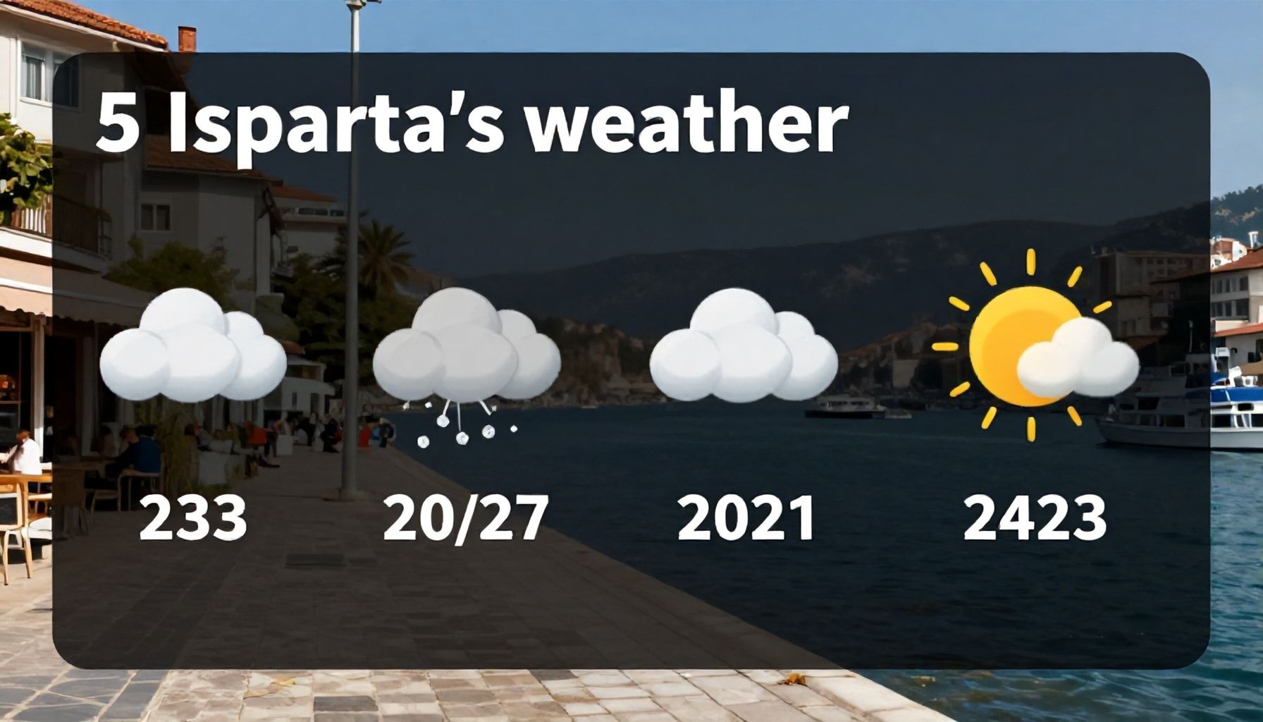 Isparta Hava Durumunun Sizi Etkileyen 5 Ana Nokta*
