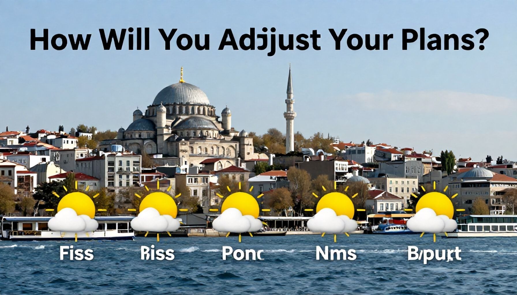 İstanbul Hava Durumu: Nasıl Planlarınızı Düzeltir?*