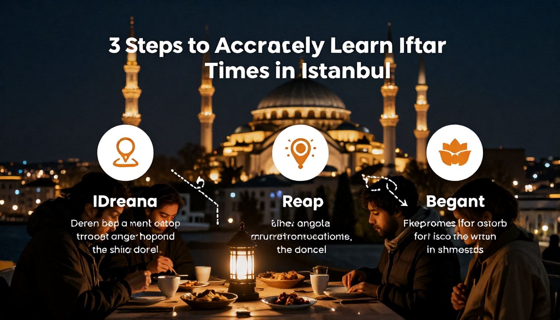 İstanbul'da İftar Saatlerini Doğru Öğrenmek İçin 3 Adım"*