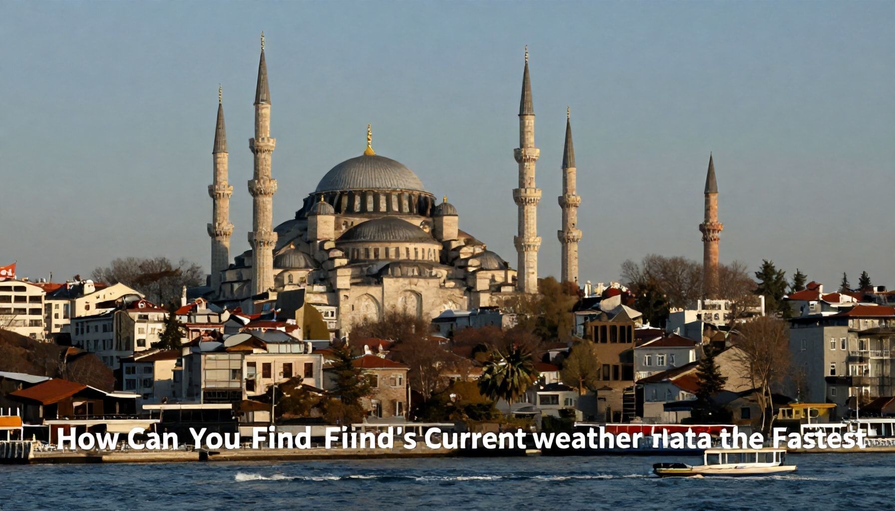 İstanbul'un Güncel Hava Durumu Verilerini Nasıl En Hızlı Bulursunuz?*