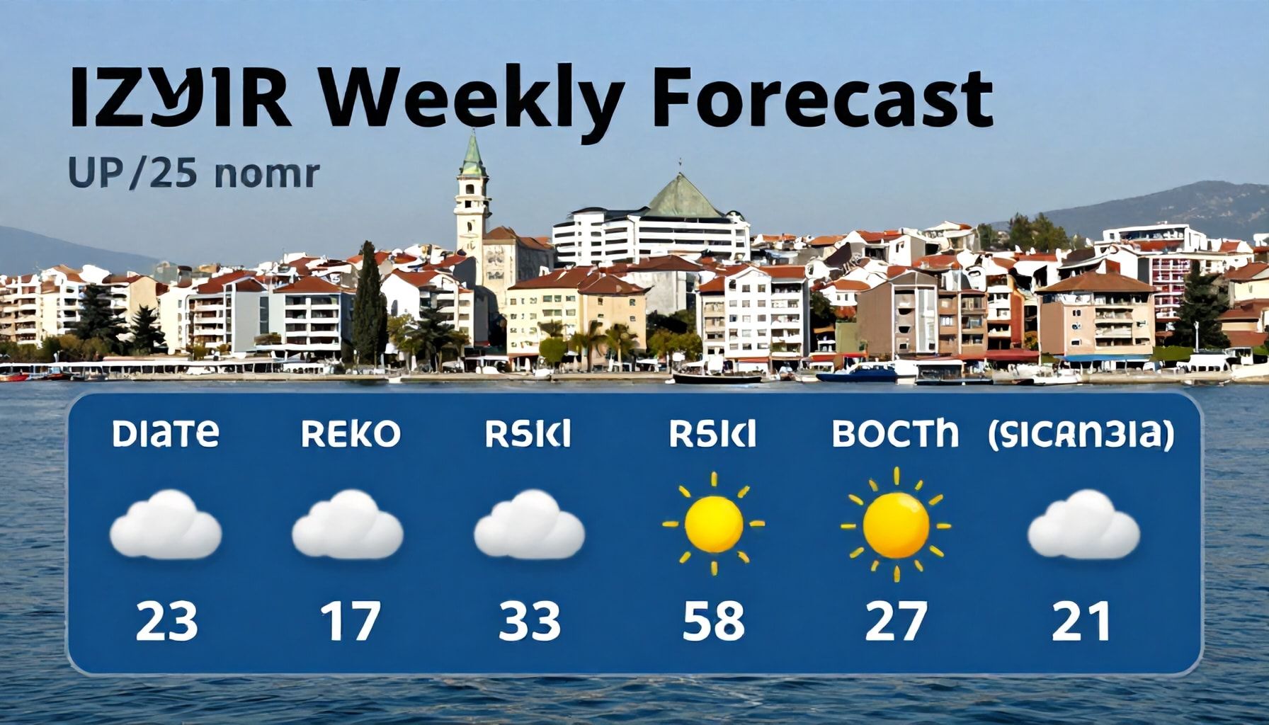 İzmir Hava Durumu: Güncel Hava Durumu ve Haftalık Öngörü*