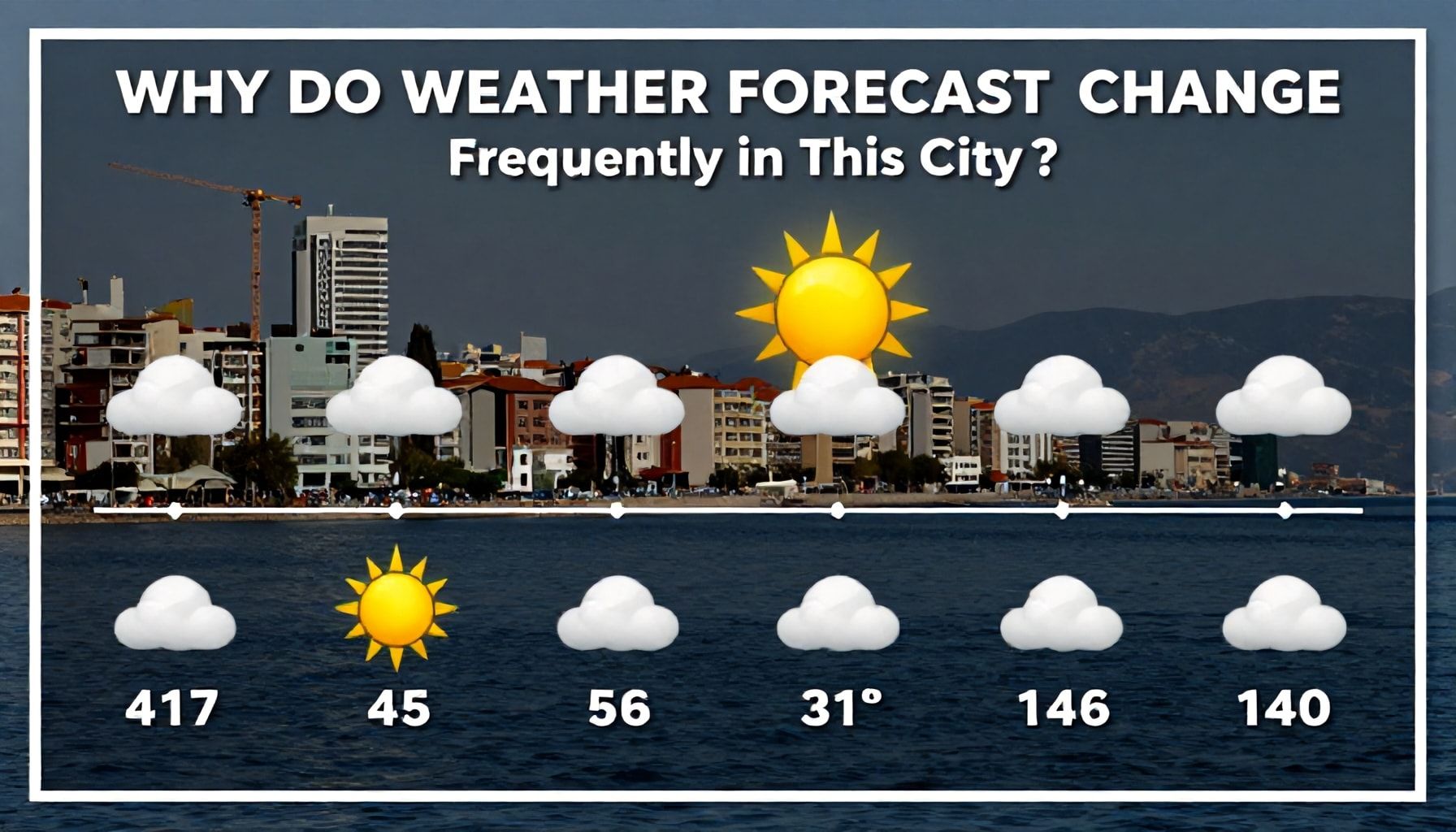 İzmir Hava Durumu: Neden Bu Şehirde Hava Öngörüleri Sıklıkla Değişir?*