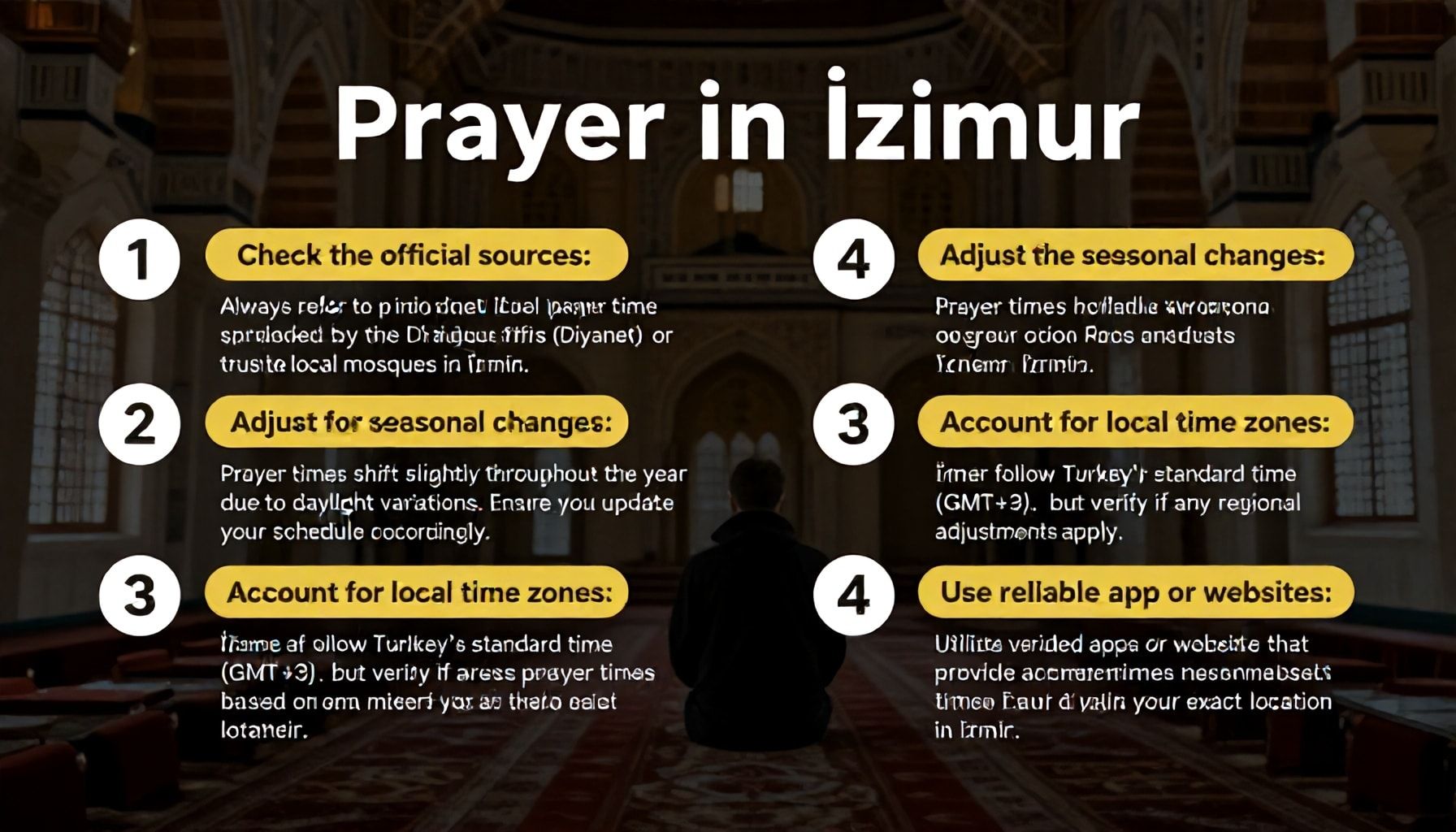 İzmir Namaz Vakitlerini Doğru Bilmek İçin Dikkat Etmeniz Gereken 4 Nokta*