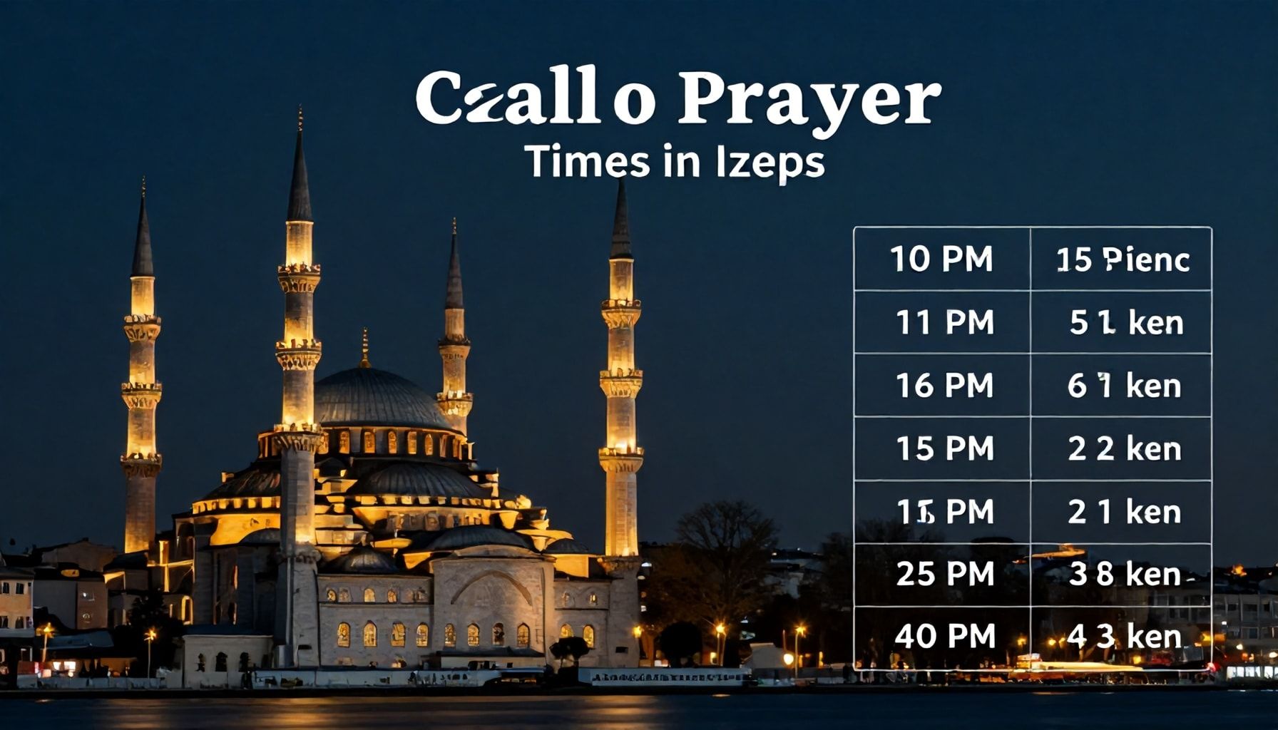 İzmir'de Ezan Vakitlerini Anında Bulun: 5 Adımda Hızlı Çözüm
