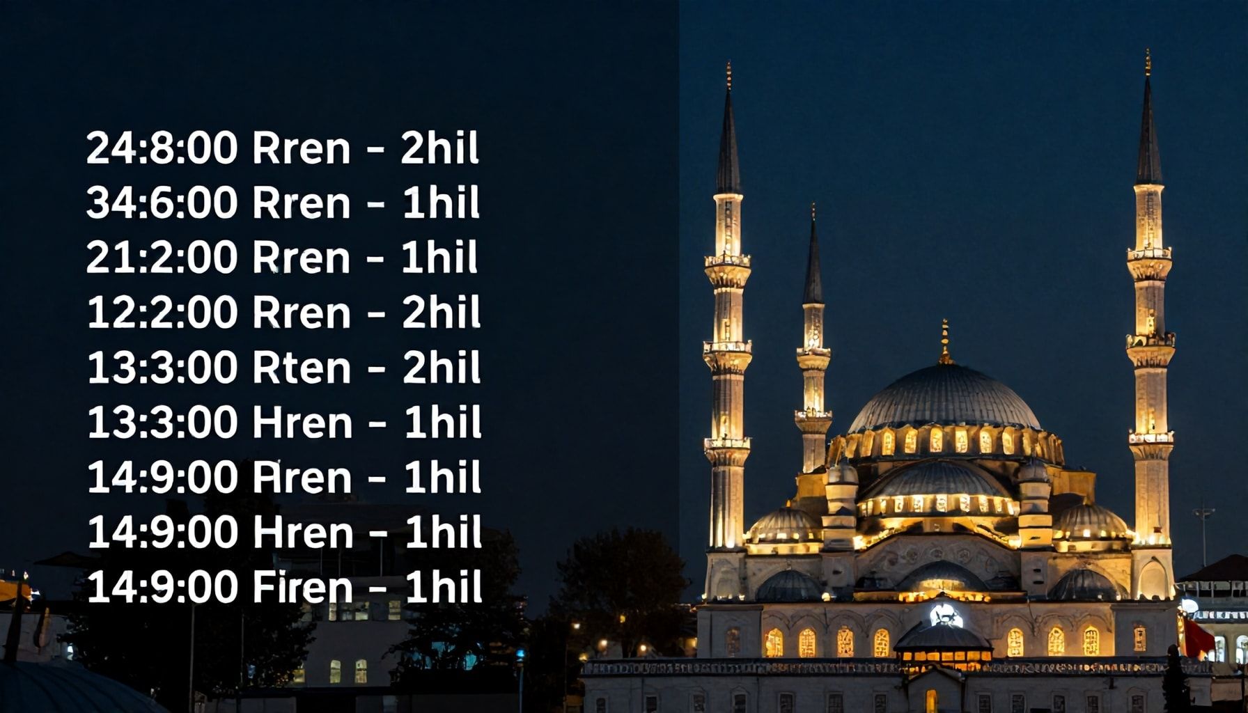 İzmir'de Ezan Vakti Takip Etmeyiniz 5 Yüzü*