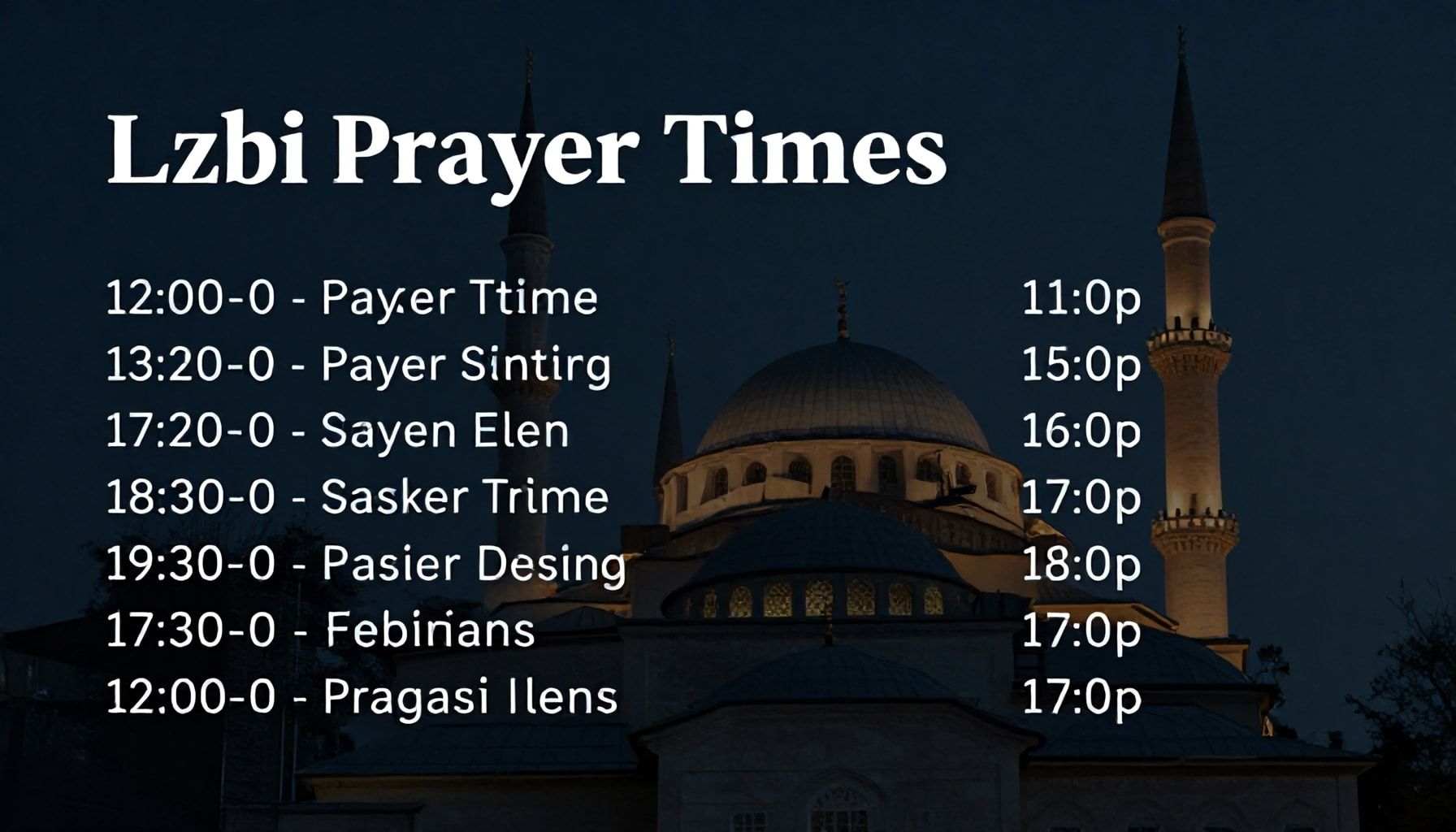 İzmir'de Namaz Vakitlerini Hatalı Takip Ediyorsunuz mu? Bu Gerçekleri Öğrenin*