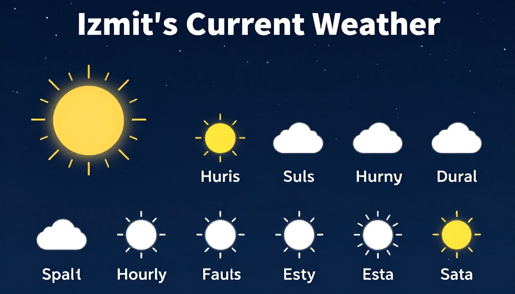 İzmit'in Güncel Hava Durumu: Saatte Güncellenen Verilerle Doğru Bilgi Nasıl Alınır?*
