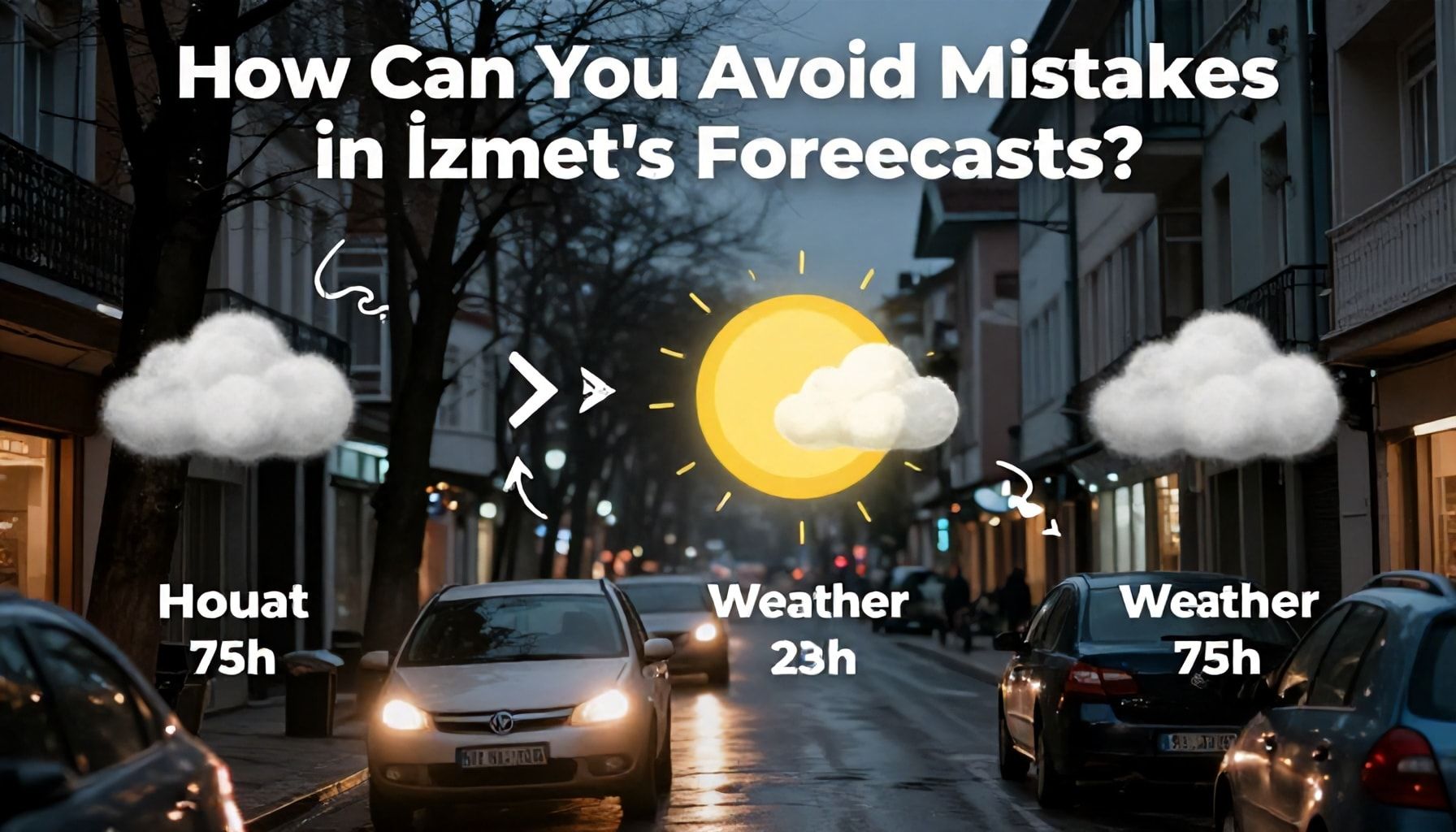 İzmit'in Hava Durumu Tahminlerinde Yanılgıya Düşmeyi Nasıl Önlersiniz?*