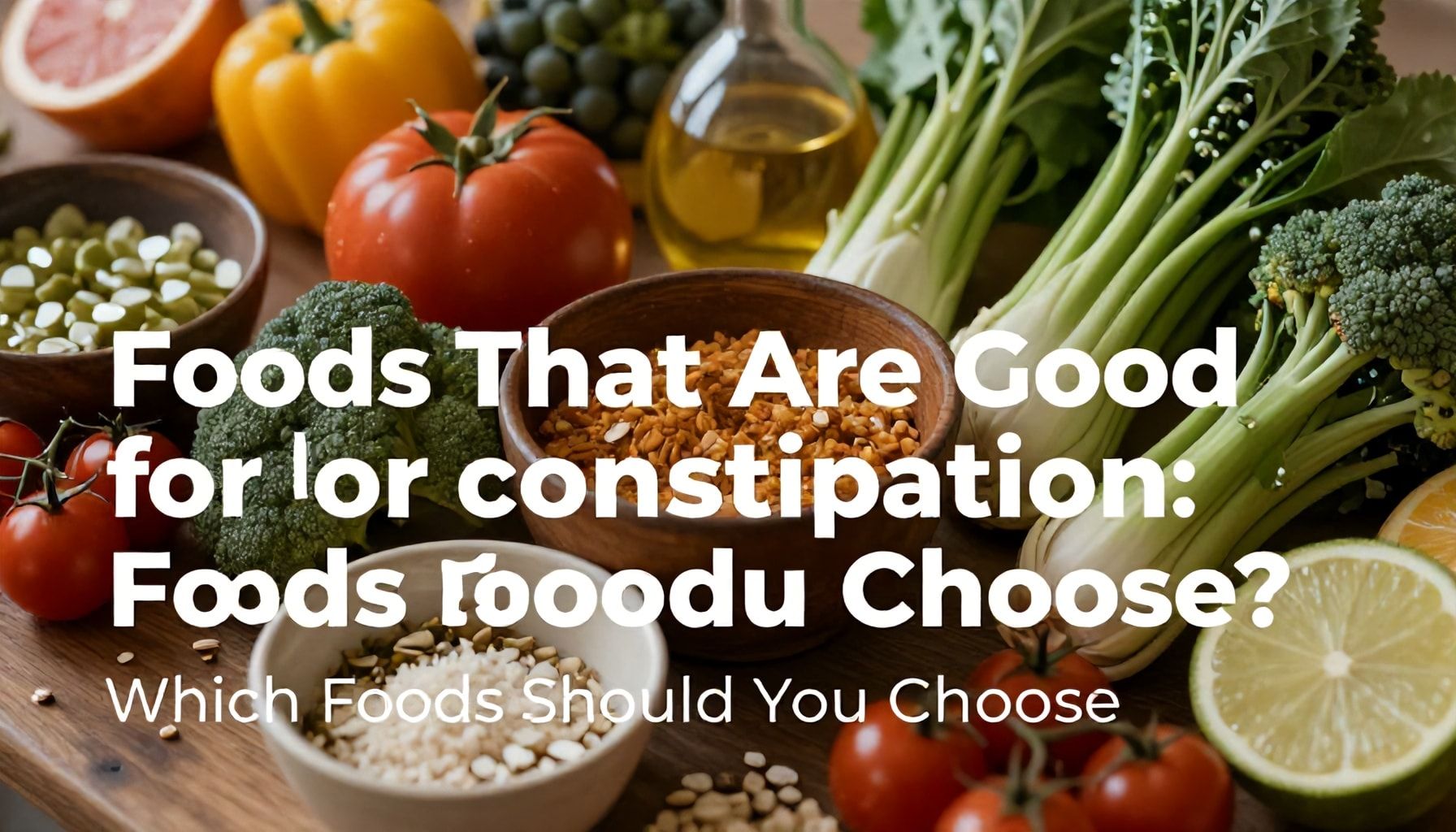 Kabızlığa İyi Gelen Gıdalar: Hangi Besinleri Seçmelisiniz?"*
