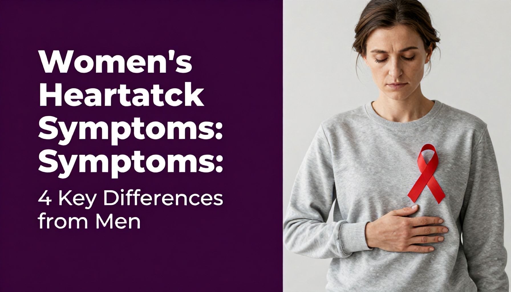 Kadınlarda Kalp Krizi Belirtileri: Erkeklerden Fark Eden 4 Önemli Fark*