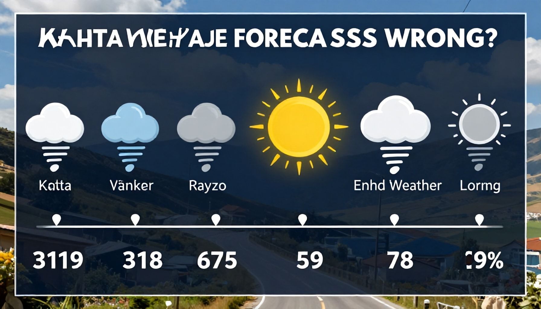 Kahta Hava Tahminleri Yanlış Mı? Gerçekleri Keşfedin*