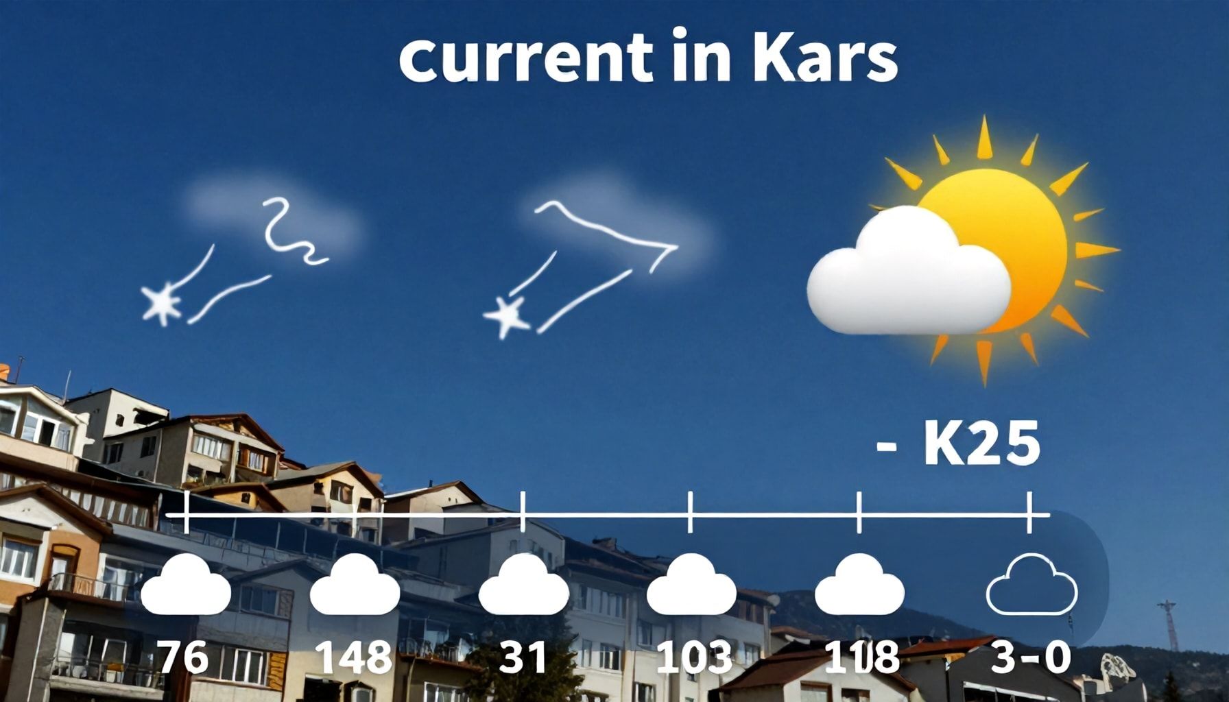Kars Hava Durumu: Güncel Sıcaklık ve Rüzgâr Analizi*