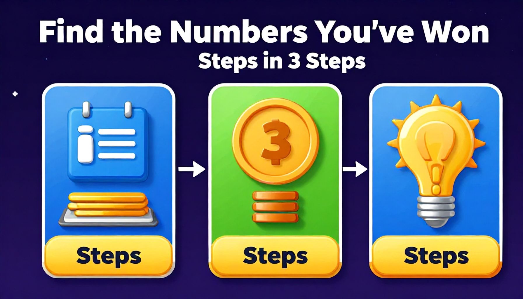 Kazandığınız Numaraları 3 Adımda Bulun*