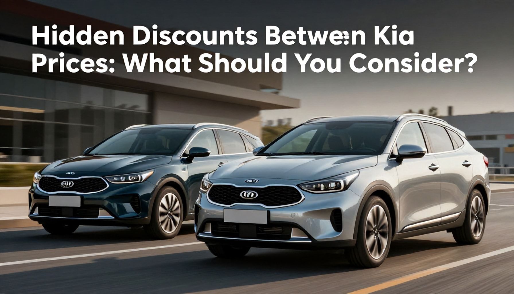 Kia Fiyatları Arasında Gizli İndirimler: Neler Dikkate Almalısınız?*