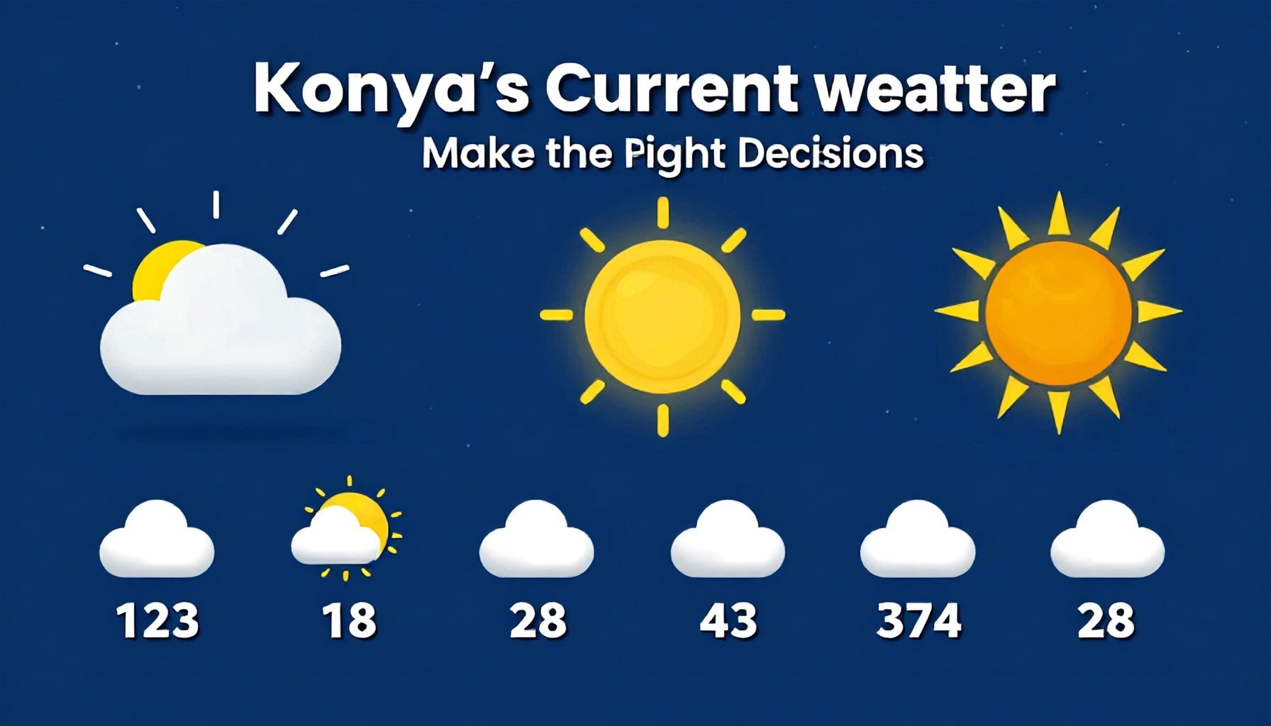 Konya'nın Güncel Hava Durumu: Doğru Bilgiyle Doğru Karar Verin