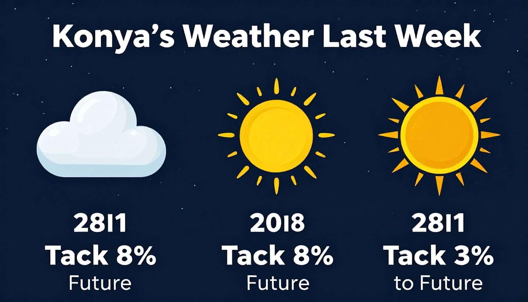 Konya'ya Geçen Hafta Hava Durumu: Geçmişten Geleceğe Dair Gerçekler
